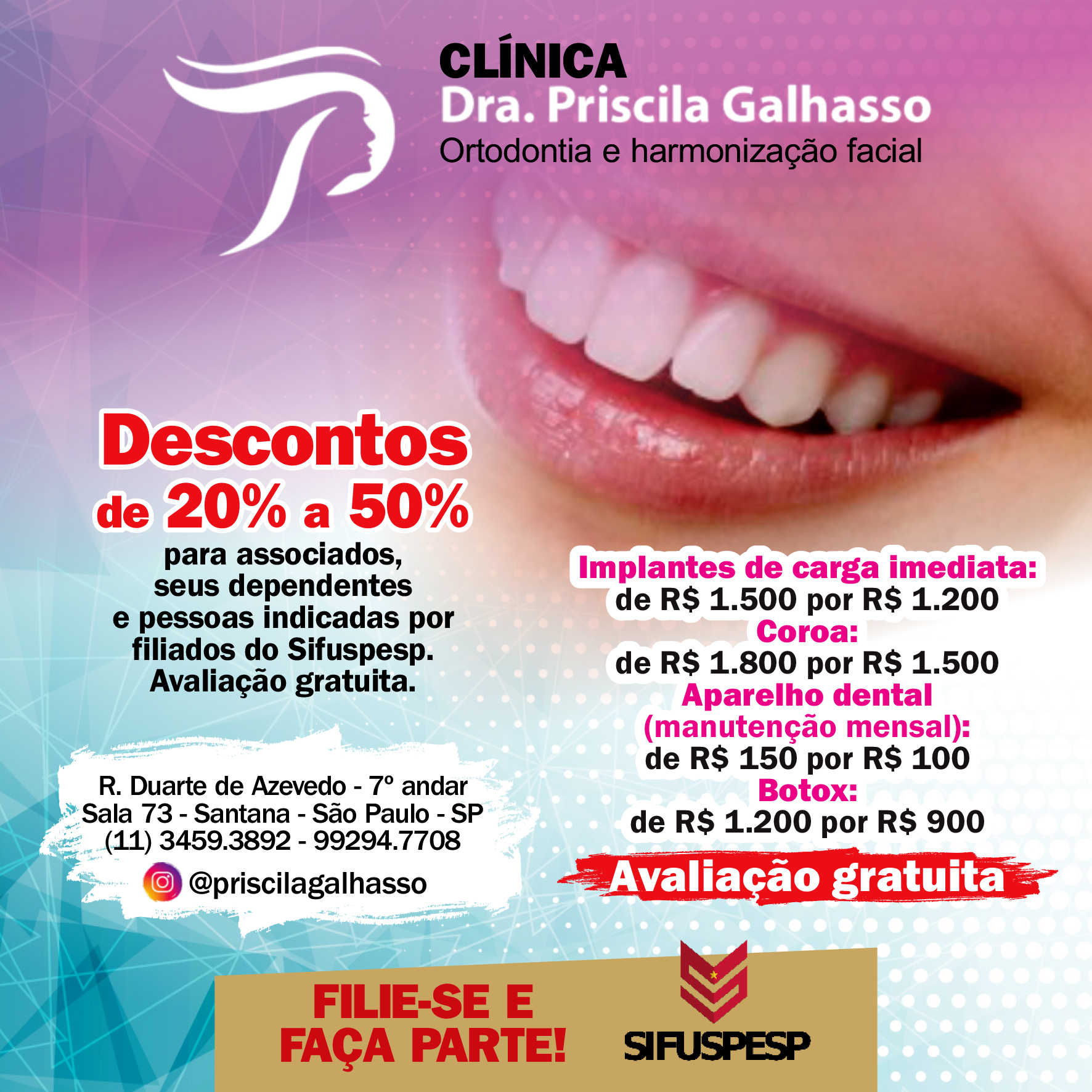Clínica Odontológica Priscila Galhasso