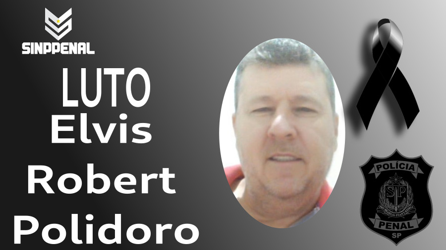 Nota de pesar pelo falecimento de Elvis Robert Polidoro