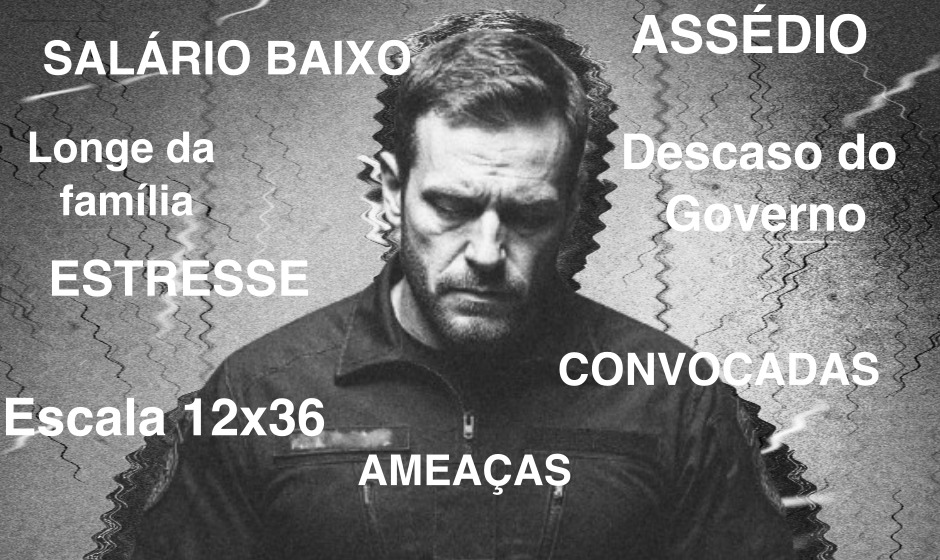 Descaso do Governo Estadual chega aos casos de doenças mentais entre os policiais 