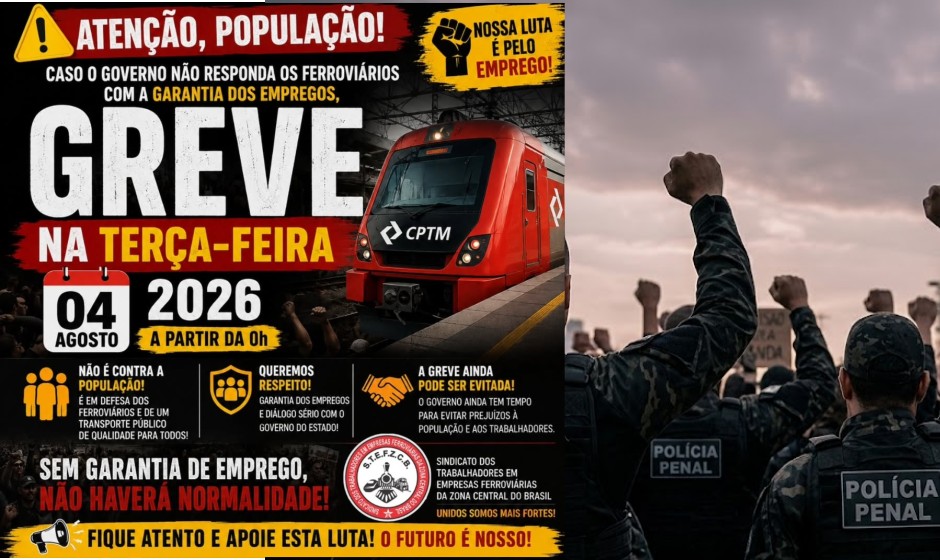 Nota de solidariedade aos Trabalhadores da CPTM