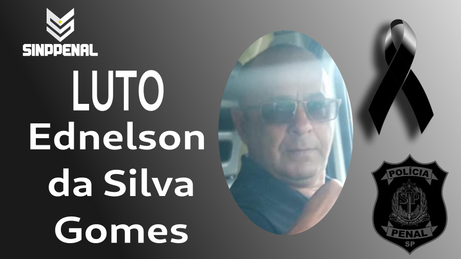Nota de pesar pelo falecimento do Oficial Operacional Motorista Ednelson da Silva Gomes