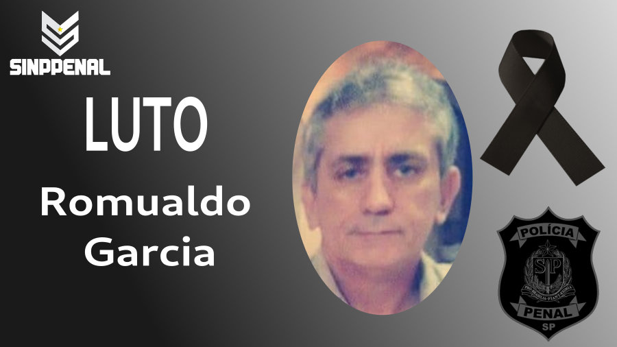 Nota de pesar pelo falecimento do Policial Penal aposentado Romualdo Garcia