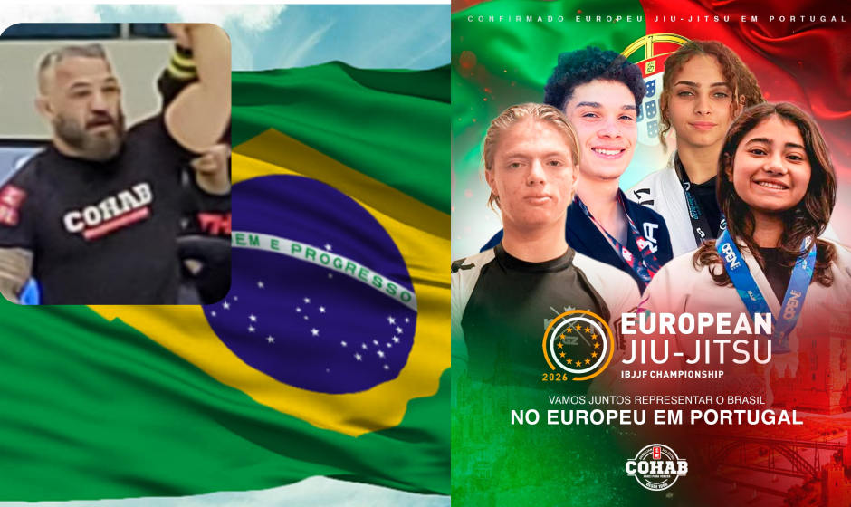 Policial Penal precisa de apoio para levar sua equipe de Jiu jitsu para competir na Europa