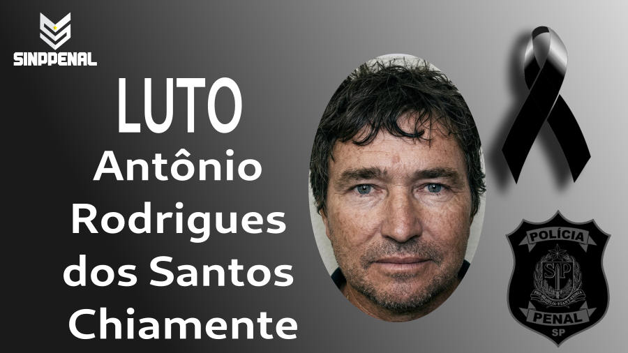Sinppenal lamenta morte de Antônio Rodrigues dos Santos Chiamente