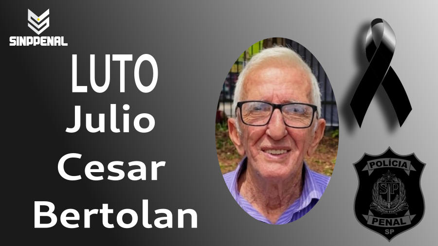 Sinpennal lamenta falecimento do oficial administrativo Júlio Cesar Bertolan