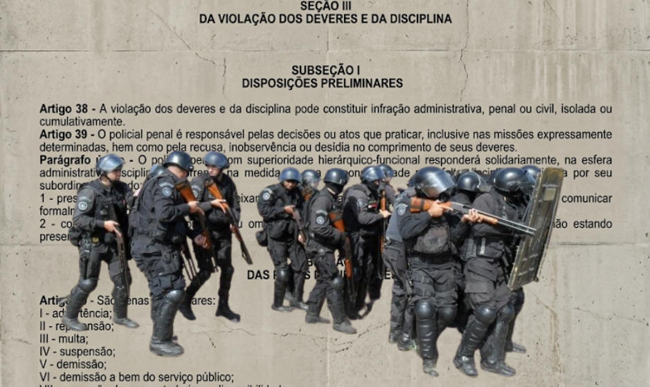 Quando o uso da força vira processo na Polícia Penal