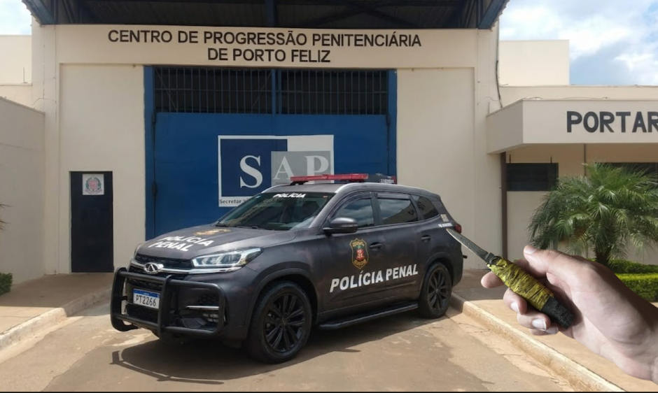 Policial descobre plano de agressão com espetos no CPP Porto Feliz