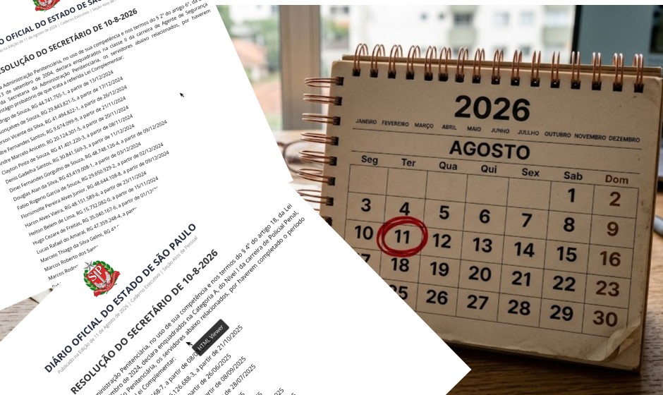 Depois de muita demora, SAP divulga listas de enquadramento após estágio probatório